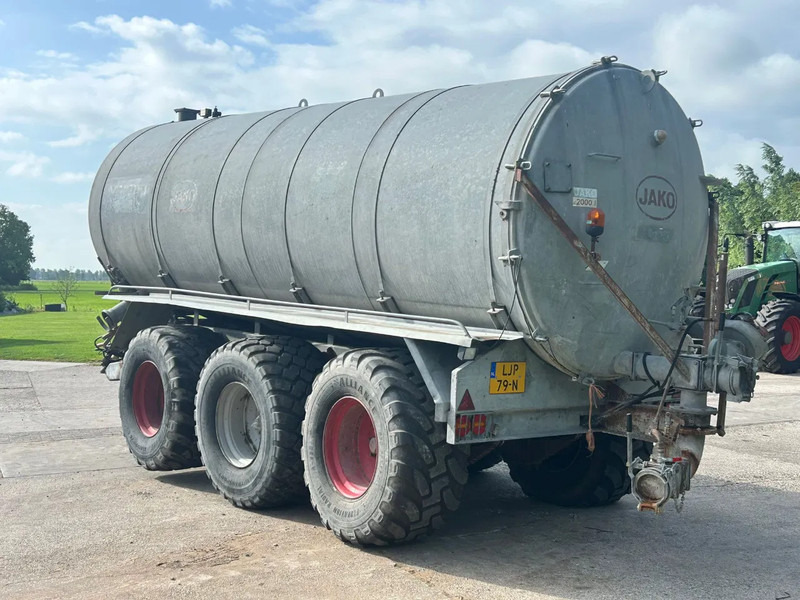 Landbouwmachine Jako 22000 Liter 22 m3 Vacuumtank 3 asser giertank mesttank