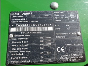 Oogstmachine John Deere 9900: afbeelding 2