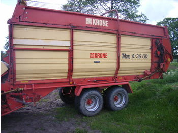 KRONE TITAN 6.36 GD *** - landbouwmachine