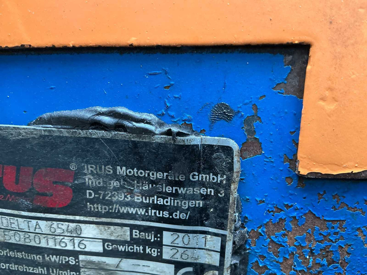 Klepelmaaier Irus Delltrac Delta 6540