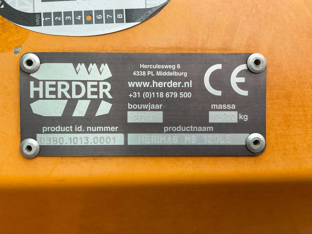 Klepelmaaier/ Mulcher Herder Herimag