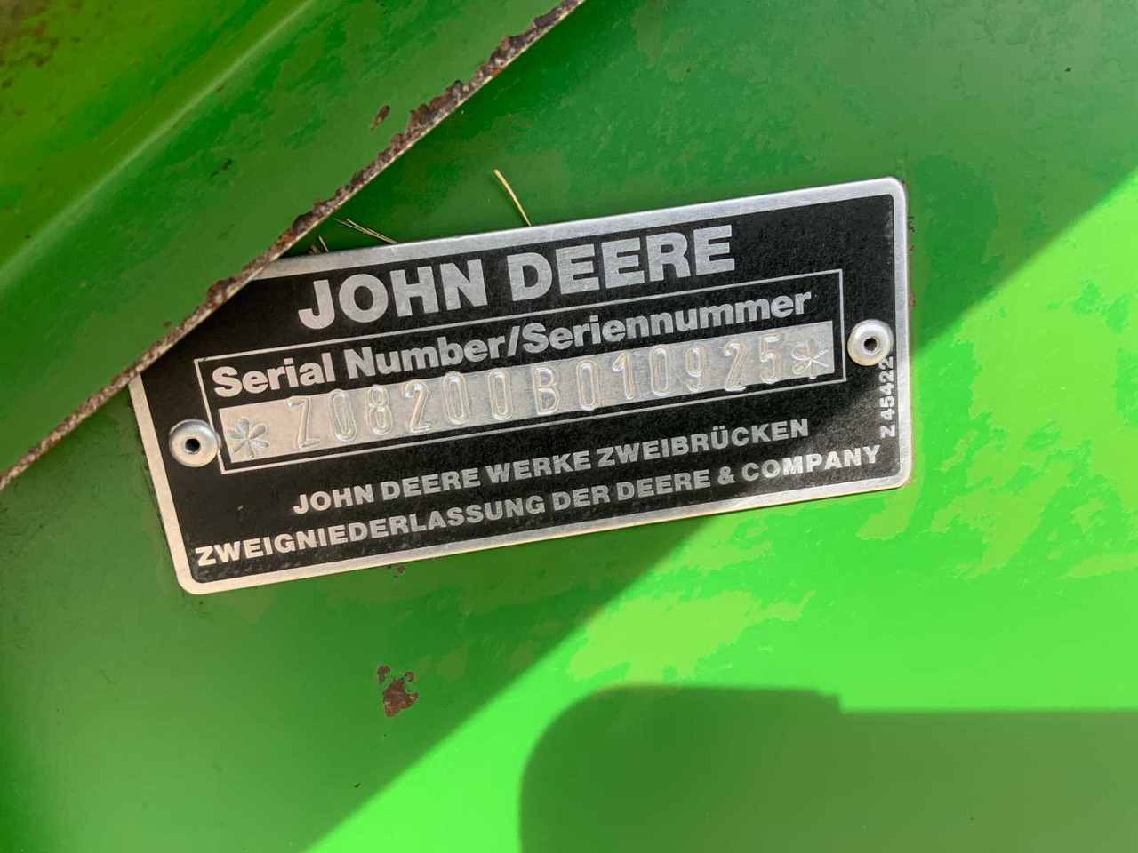 Klepelmaaier/ Mulcher John Deere 820