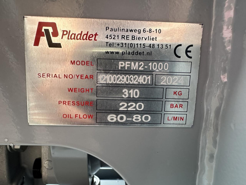Klepelmaaier/ Mulcher Pladdet PFM2