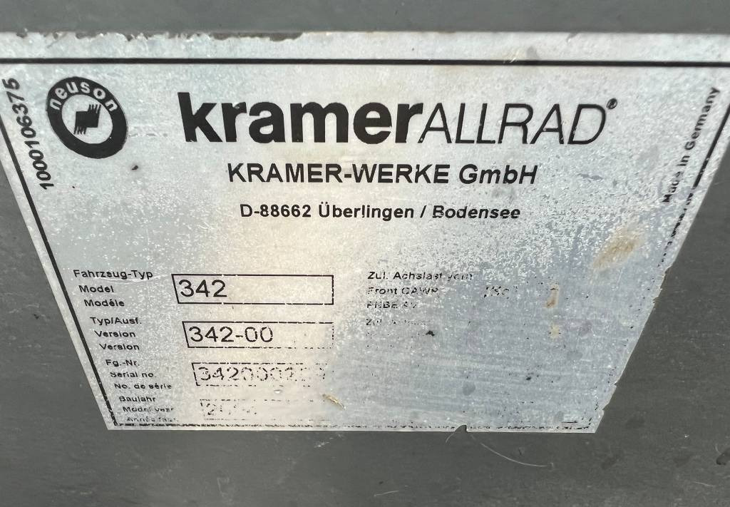 Kniklader Kramer 380