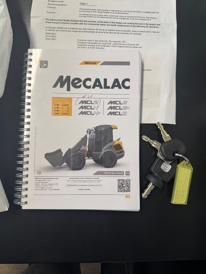 Kniklader Mecalac MCL 2