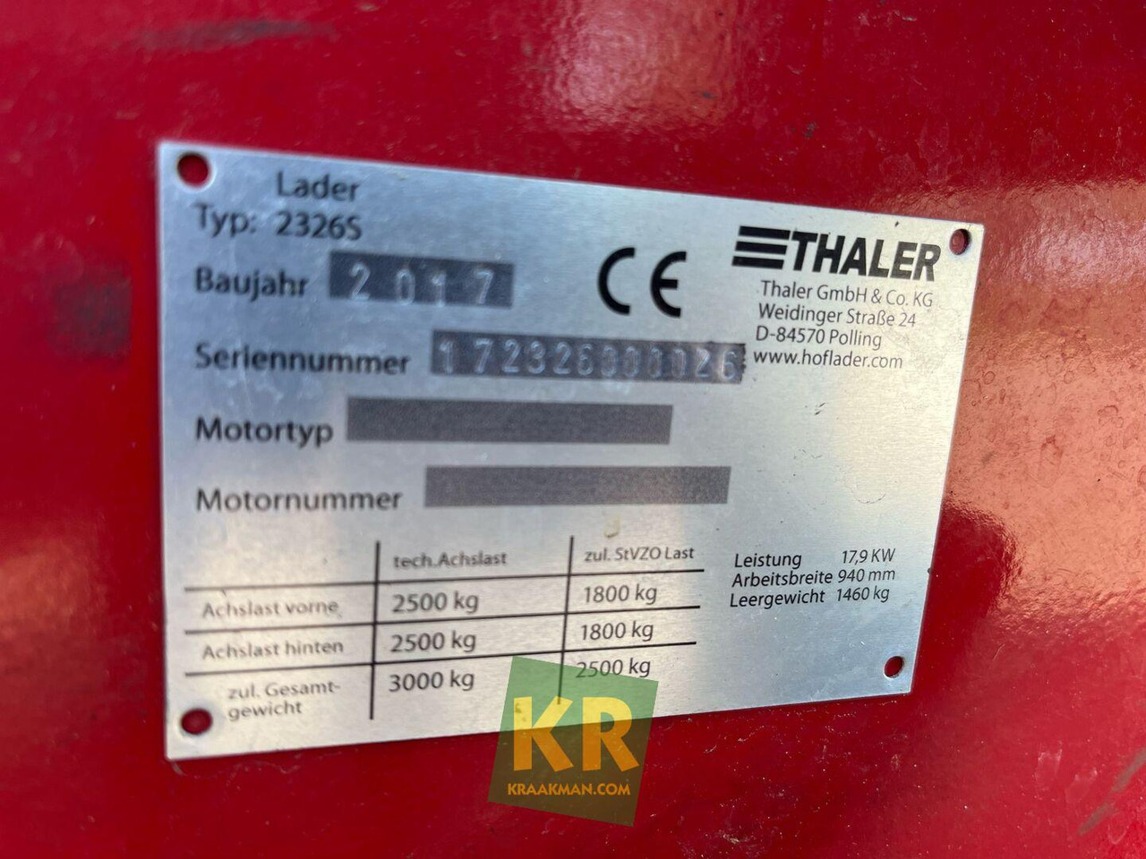 Kniklader Thaler 2326S