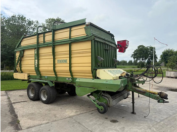 Landbouwmachine Krone Ladewagen Titan GL 6/40 balk invoer Snijwagen Stalvoeren