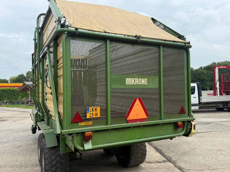 Landbouwmachine Krone Ladewagen Titan GL 6/40 balk invoer Snijwagen Stalvoeren