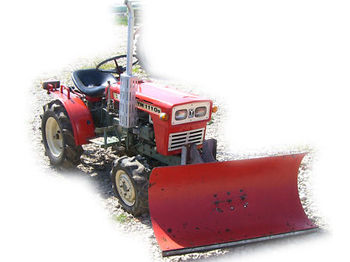 Tractor Kubota Yanmar 1100 1300 135D Allrad 4x4 +Schiebeschild: afbeelding 1