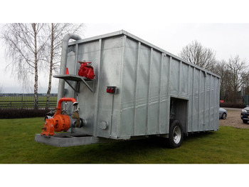 Kunstmeststrooier Agomac gegalvaniseerde mest-pompcontainer