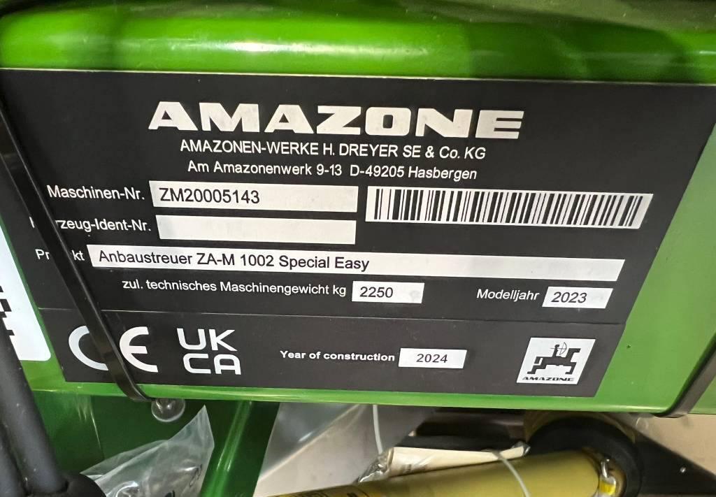 Kunstmeststrooier Amazone ZA-M 1002 Special easy