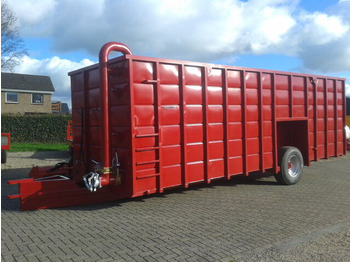 Kunstmeststrooier RVS mestcontainer