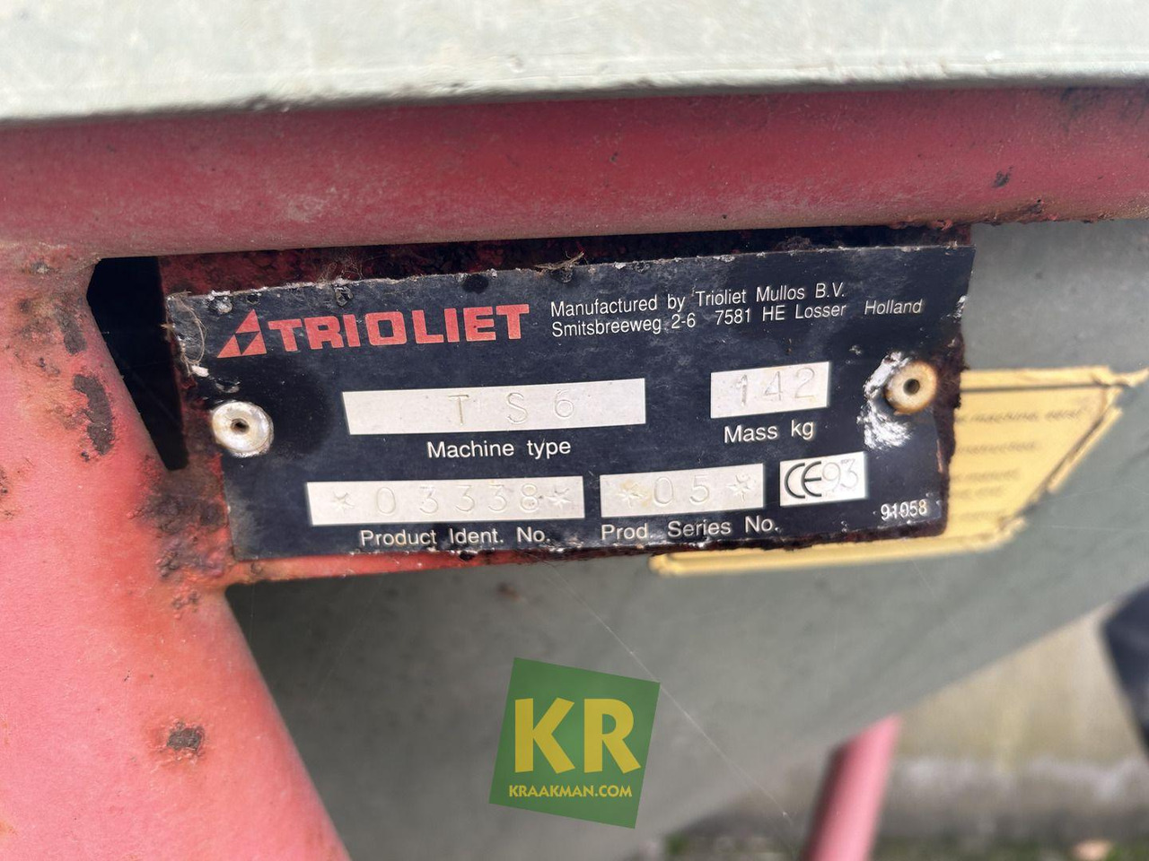 Kunstmeststrooier Trioliet TS6