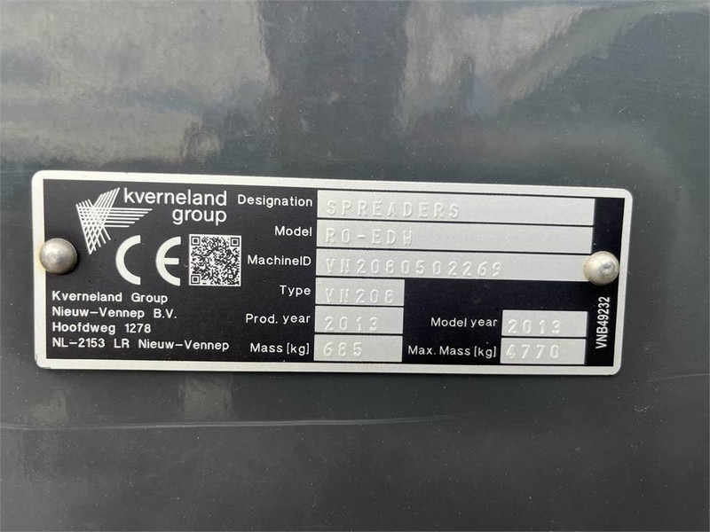 Kunstmeststrooier Vicon RO-EDW 1500