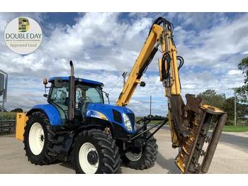 Landbouw tractor New Holland T6090 & Herder mower
