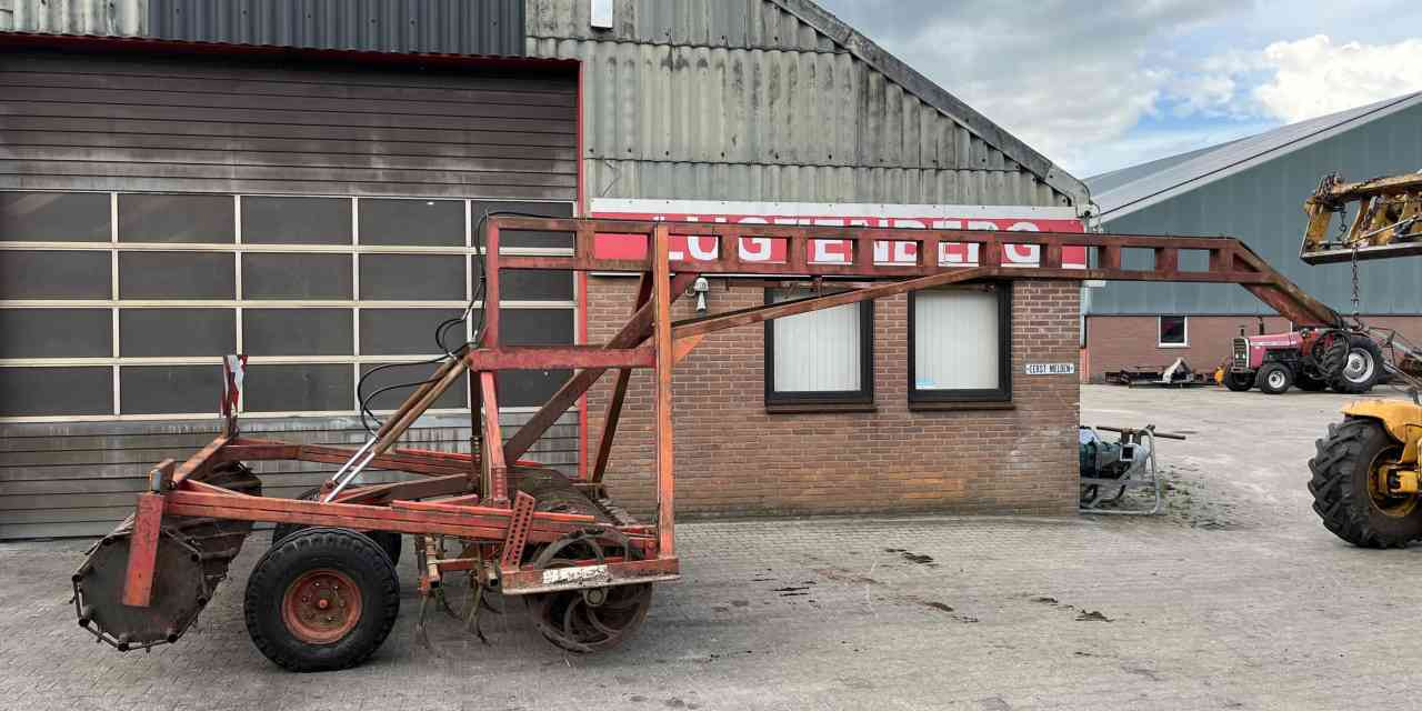 Landbouw wals Evers Getrokken Vorenpakker Grondbewerking