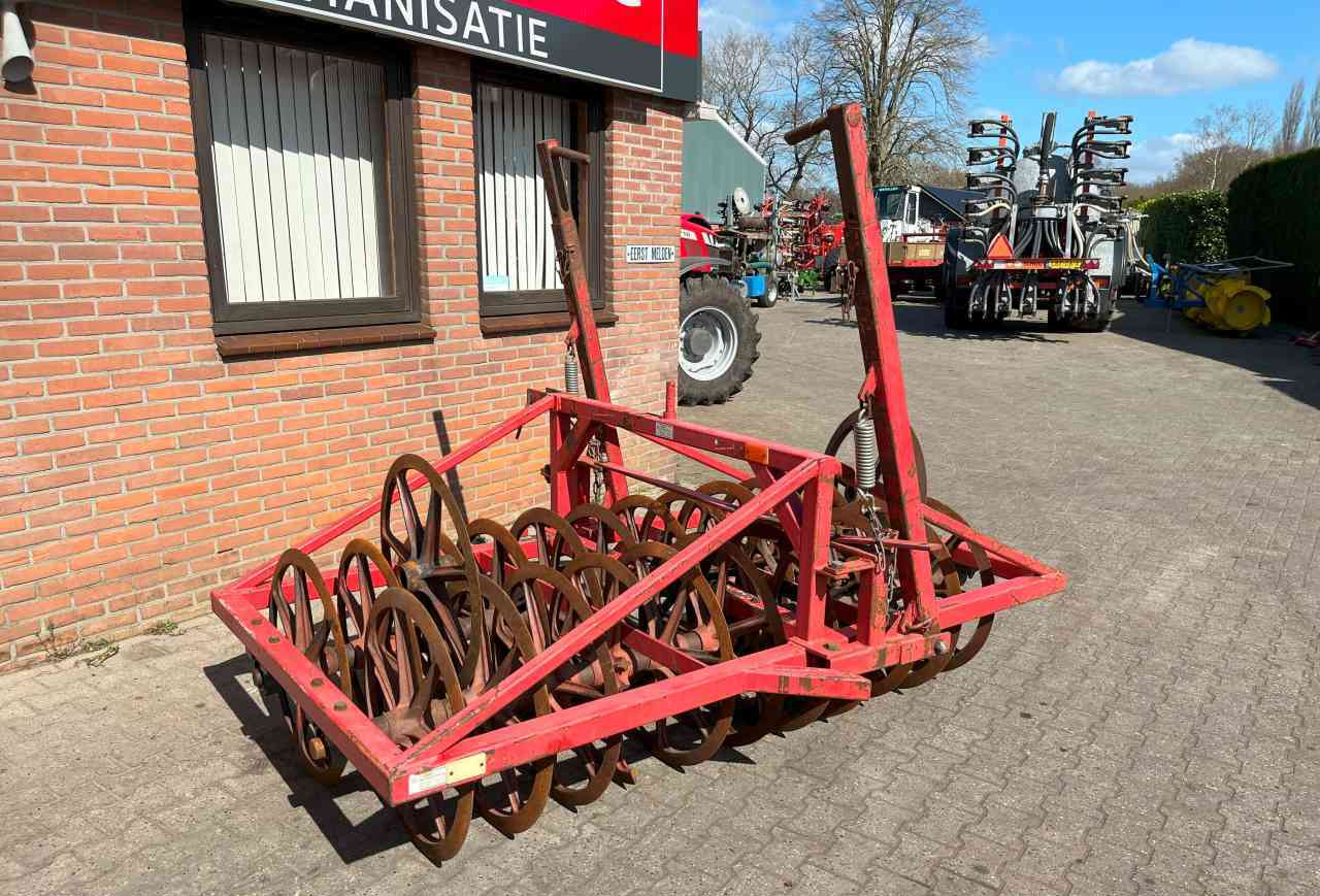 Landbouw wals Zibo VP70 11/12 vorenpakker 2,50 m. grondbewerking