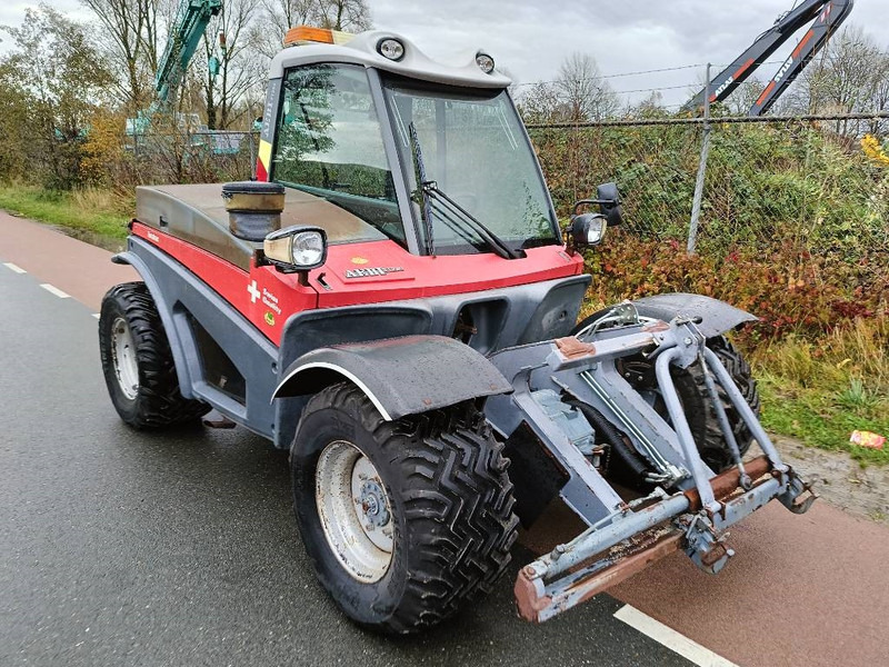 Landbouwaanhanger Aebi TT280 werktuigdrager maaier laag zwaartepunt