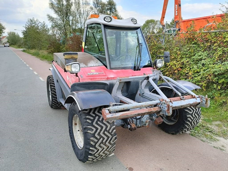 Landbouwaanhanger Aebi TT280 werktuigdrager maaier laag zwaartepunt