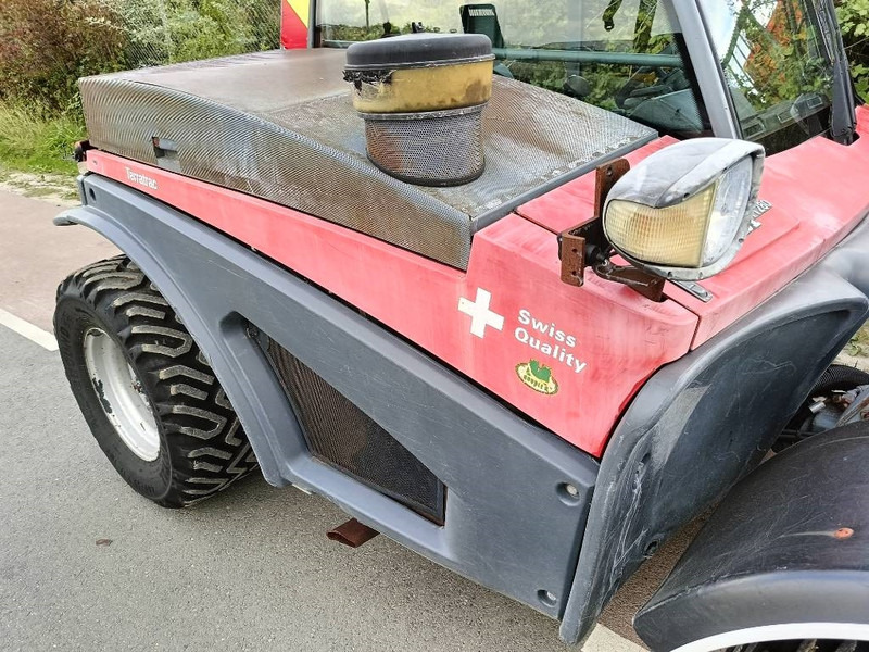 Landbouwaanhanger Aebi TT280 werktuigdrager maaier laag zwaartepunt