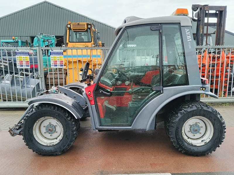 Landbouwaanhanger Aebi TT280 werktuigdrager maaier laag zwaartepunt