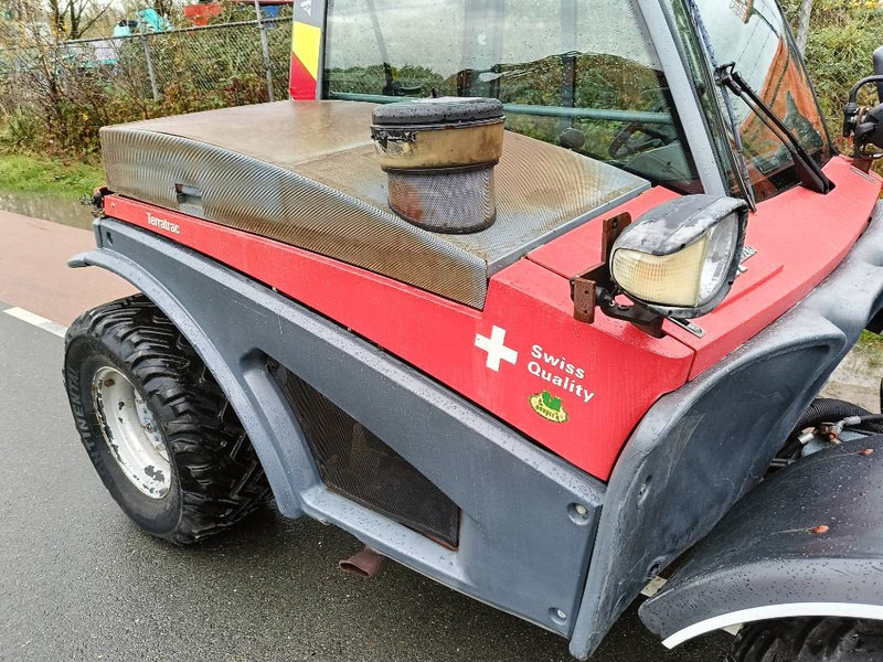 Landbouwaanhanger Aebi TT280 werktuigdrager maaier laag zwaartepunt