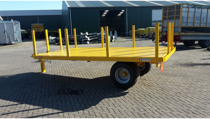 Landbouwaanhanger Agomac bakkenwagen