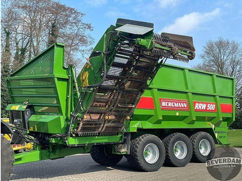 Landbouwaanhanger Bergmann RRW 500 Bietenoverlaadwagen Rübenreinigungswagen 