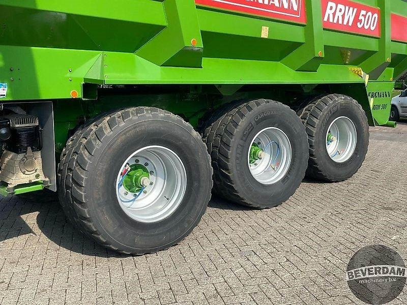 Landbouwaanhanger Bergmann RRW 500 Bietenoverlaadwagen Rübenreinigungswagen