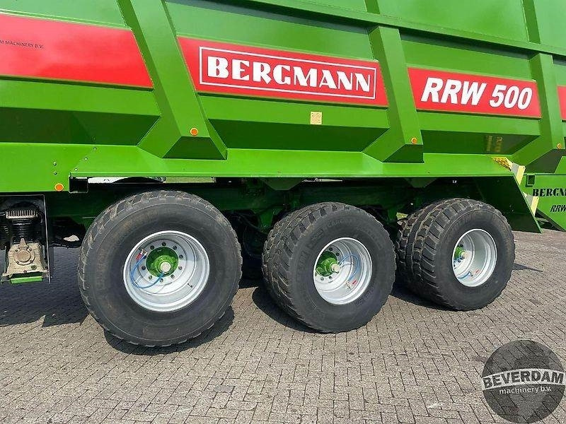 Landbouwaanhanger Bergmann RRW 500 Bietenoverlaadwagen Rübenreinigungswagen