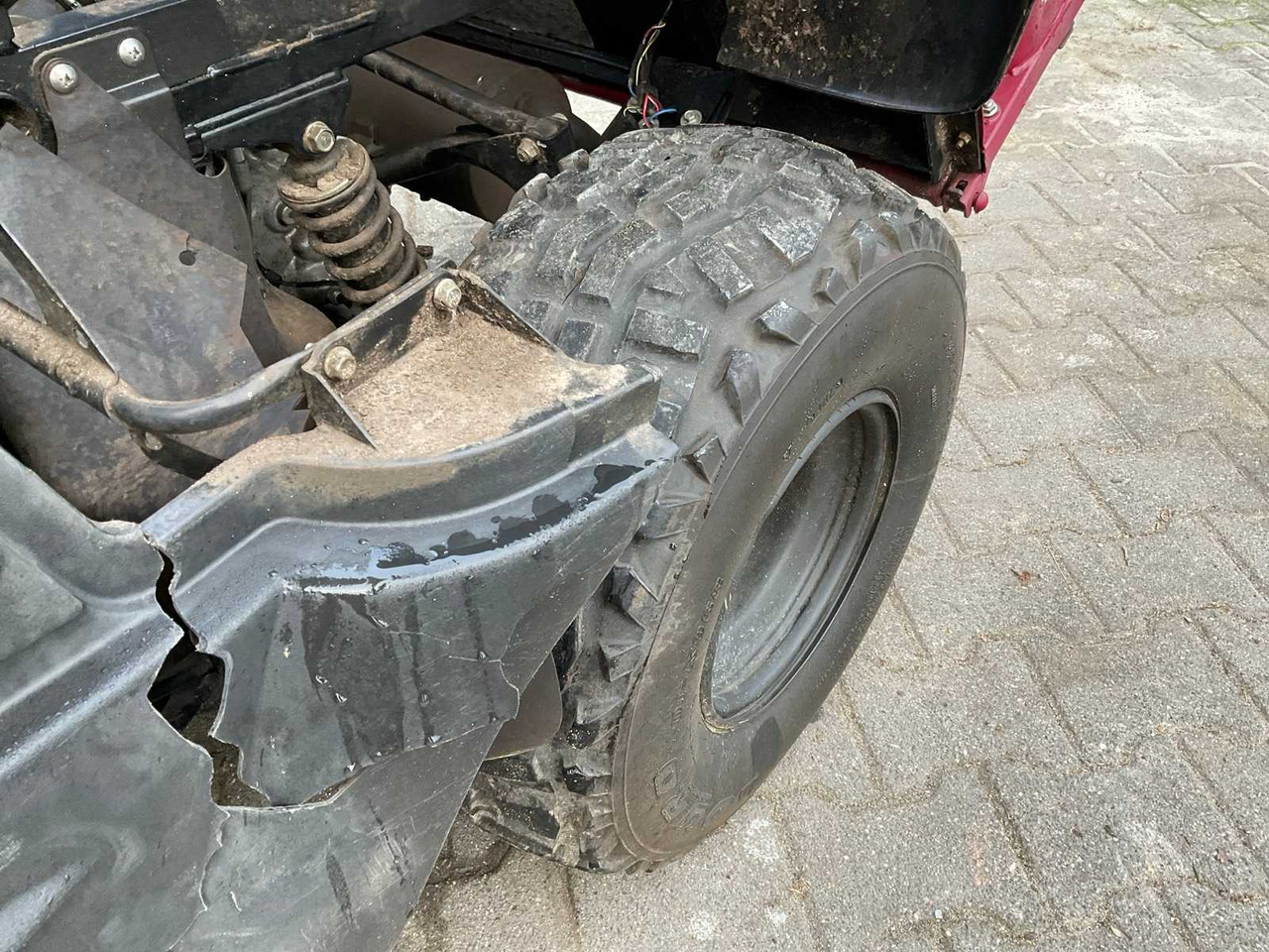 Landbouwaanhanger Kawasaki KAF400H Mule SX