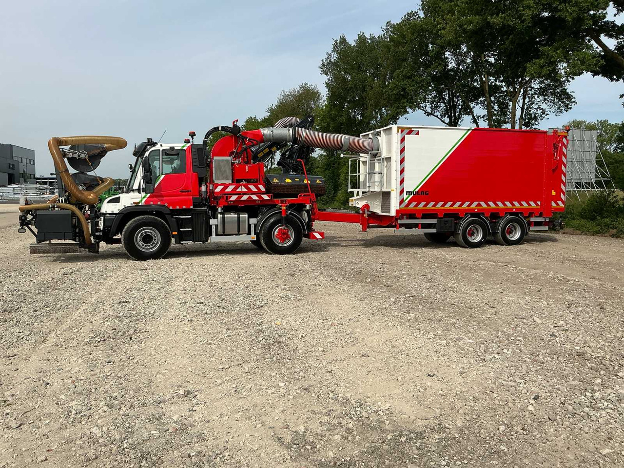 Landbouwaanhanger Mercedes-Benz UGE-453