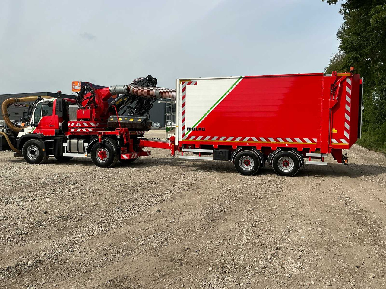 Landbouwaanhanger Mercedes-Benz UGE-453