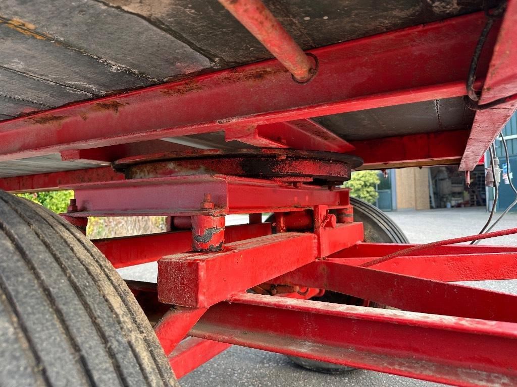 Landbouwaanhanger Miedema landbouwwagen vierwielige wagen schamelwagen
