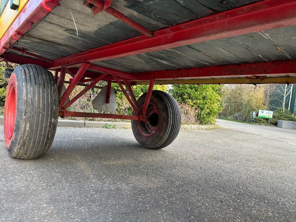 Landbouwaanhanger Miedema landbouwwagen vierwielige wagen schamelwagen