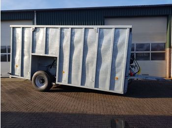 Landbouwaanhanger New Agomac 35 m3 RDW gekeurde mestcontainer