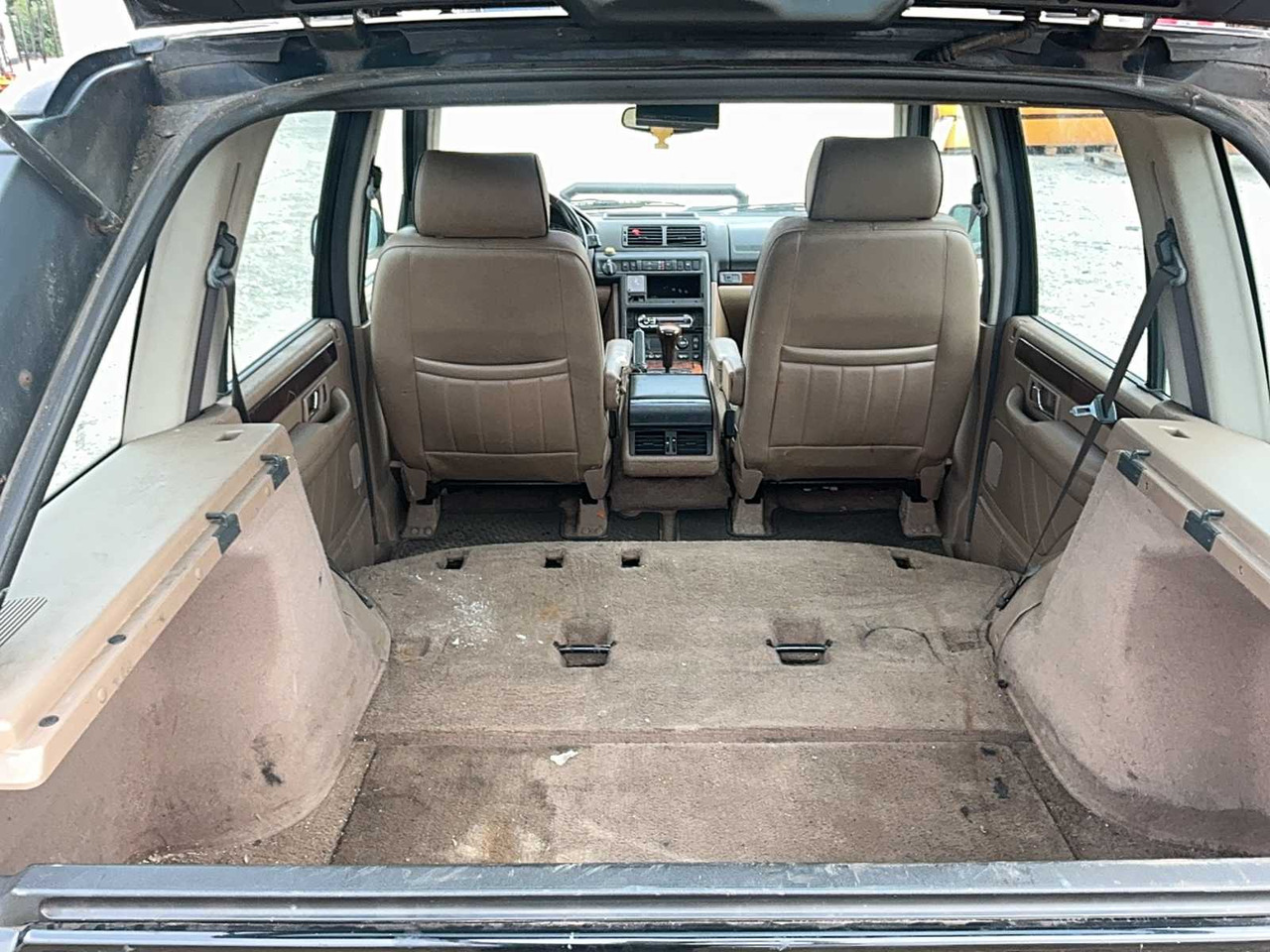 Landbouwaanhanger Range rover