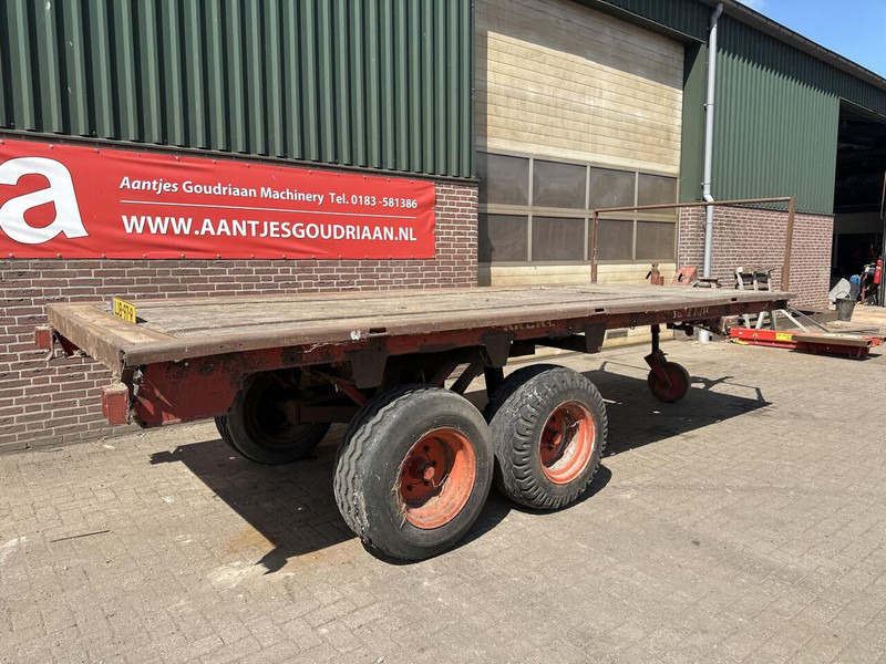 Landbouwaanhanger balenwagen - Gebruikt