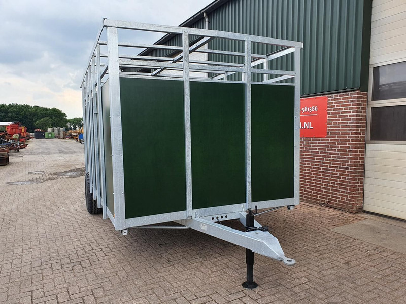 Landbouwaanhanger veewagen voor 6 a 7 koeien