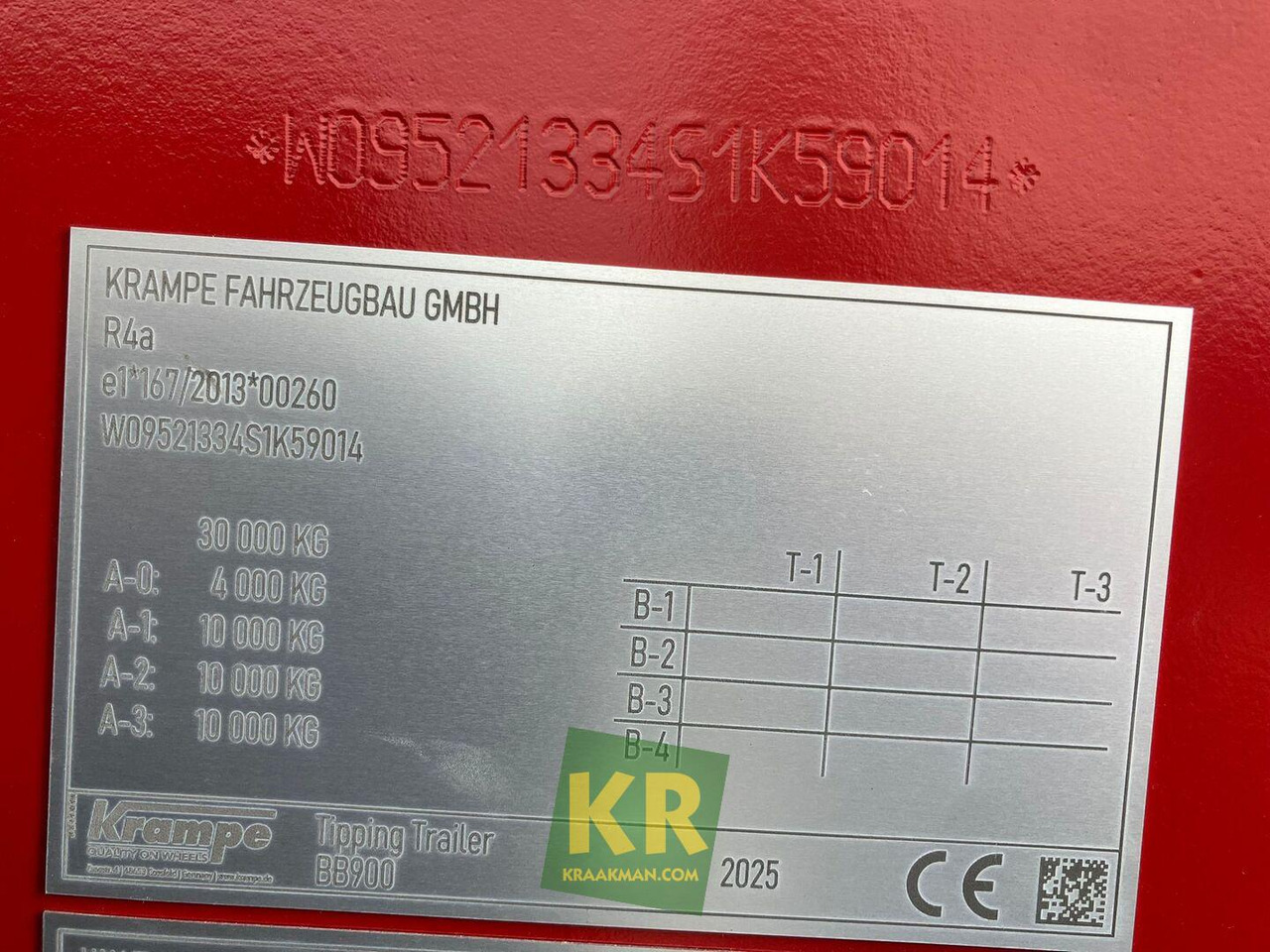 Landbouwkipper Krampe BIG BODY 900