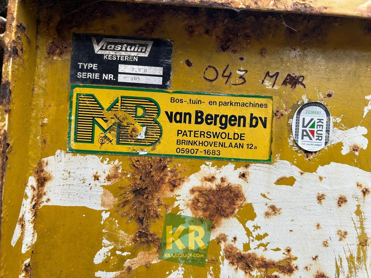 Landbouwkipper Overige Overig