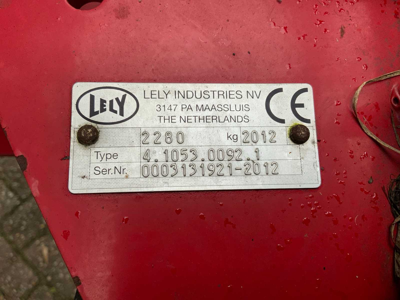 Landbouwmachine Lely Lotus 1020