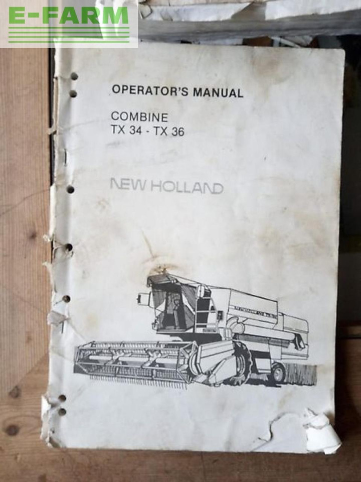 Maaidorser New Holland tx 34