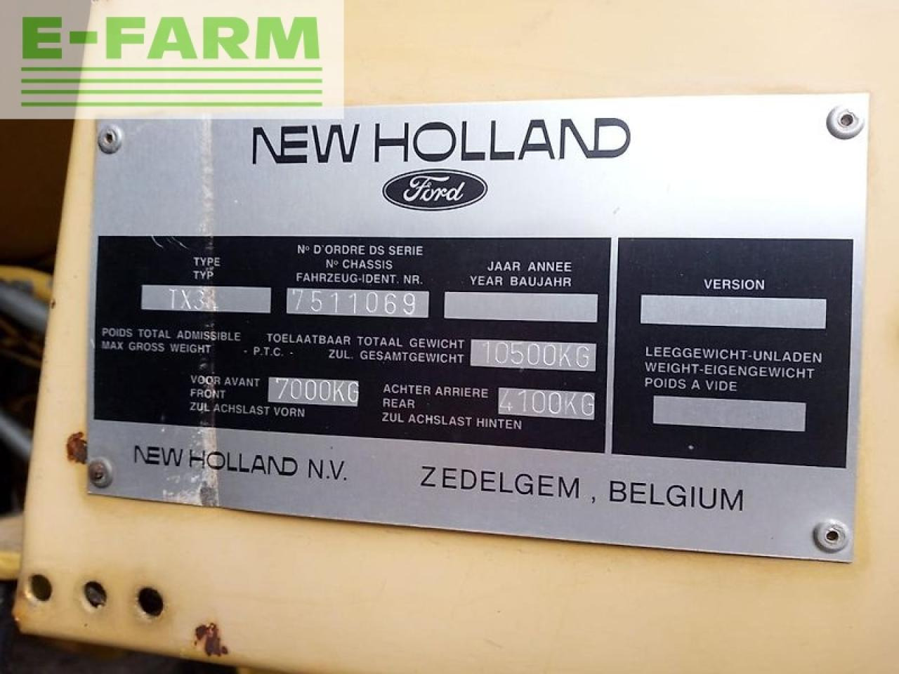 Maaidorser New Holland tx 34