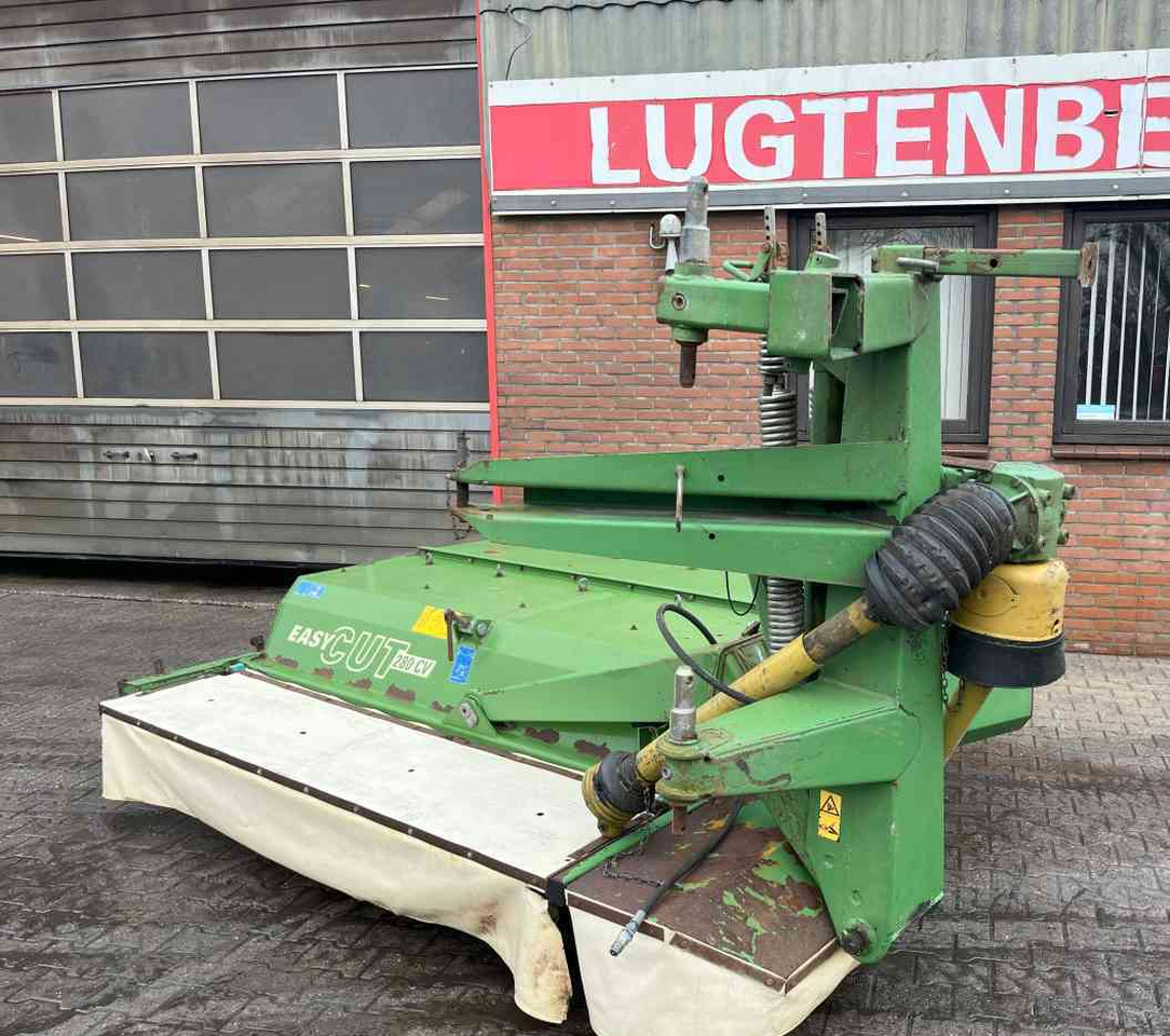 Maaimachine Krone Easycut 280 CV achtermaaier schijvenmaaier kneuzer weidebouwmachines