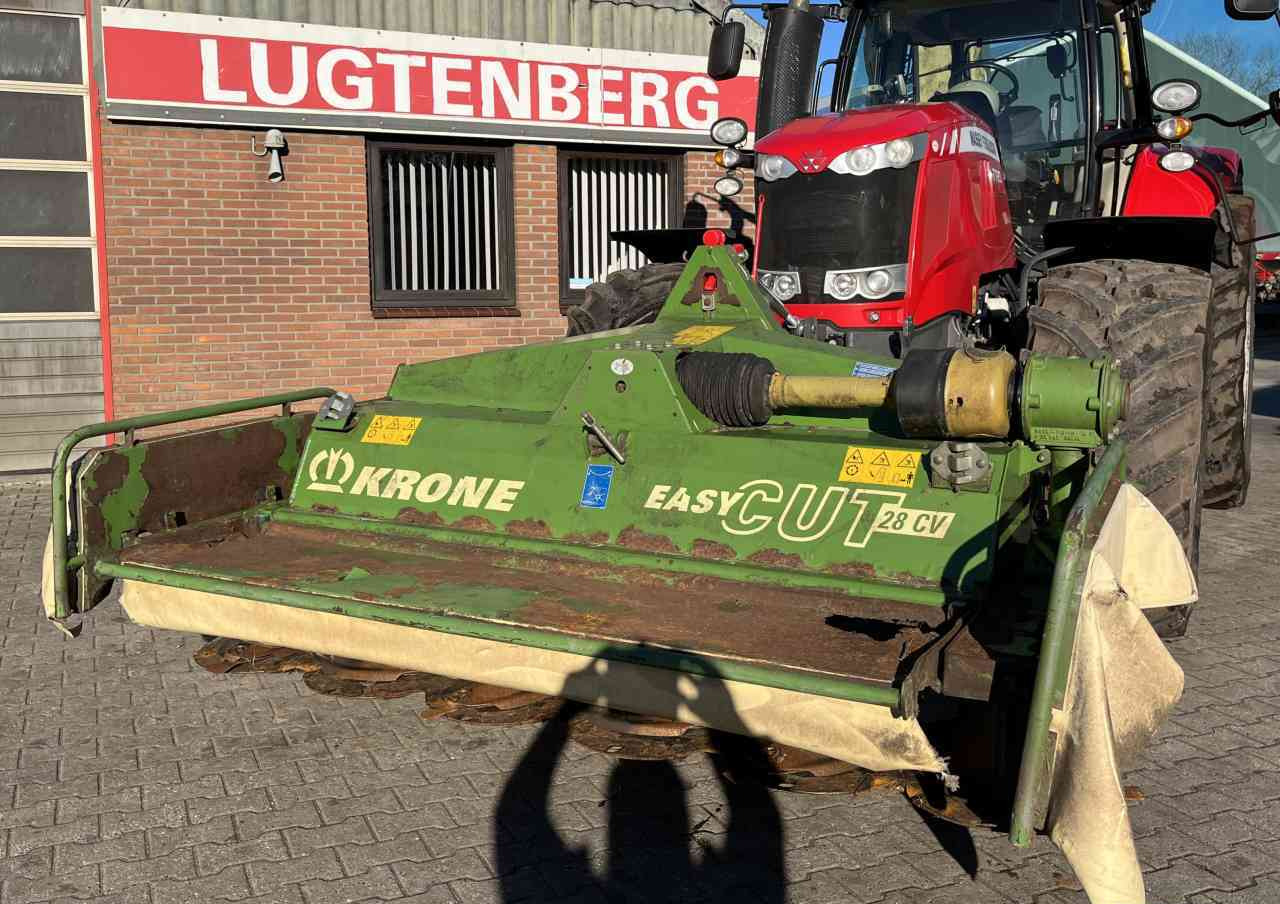 Maaimachine Krone Easycut 28 CV frontmaaier, schijvenmaaier, mower Hooibouwmachines