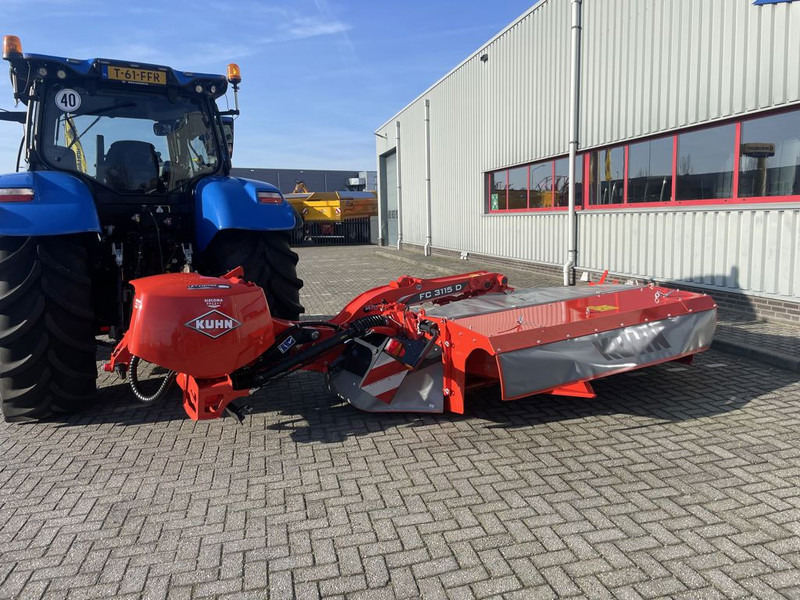 Maaimachine Kuhn FC3115D Schijvenmaaier met Kneuzer