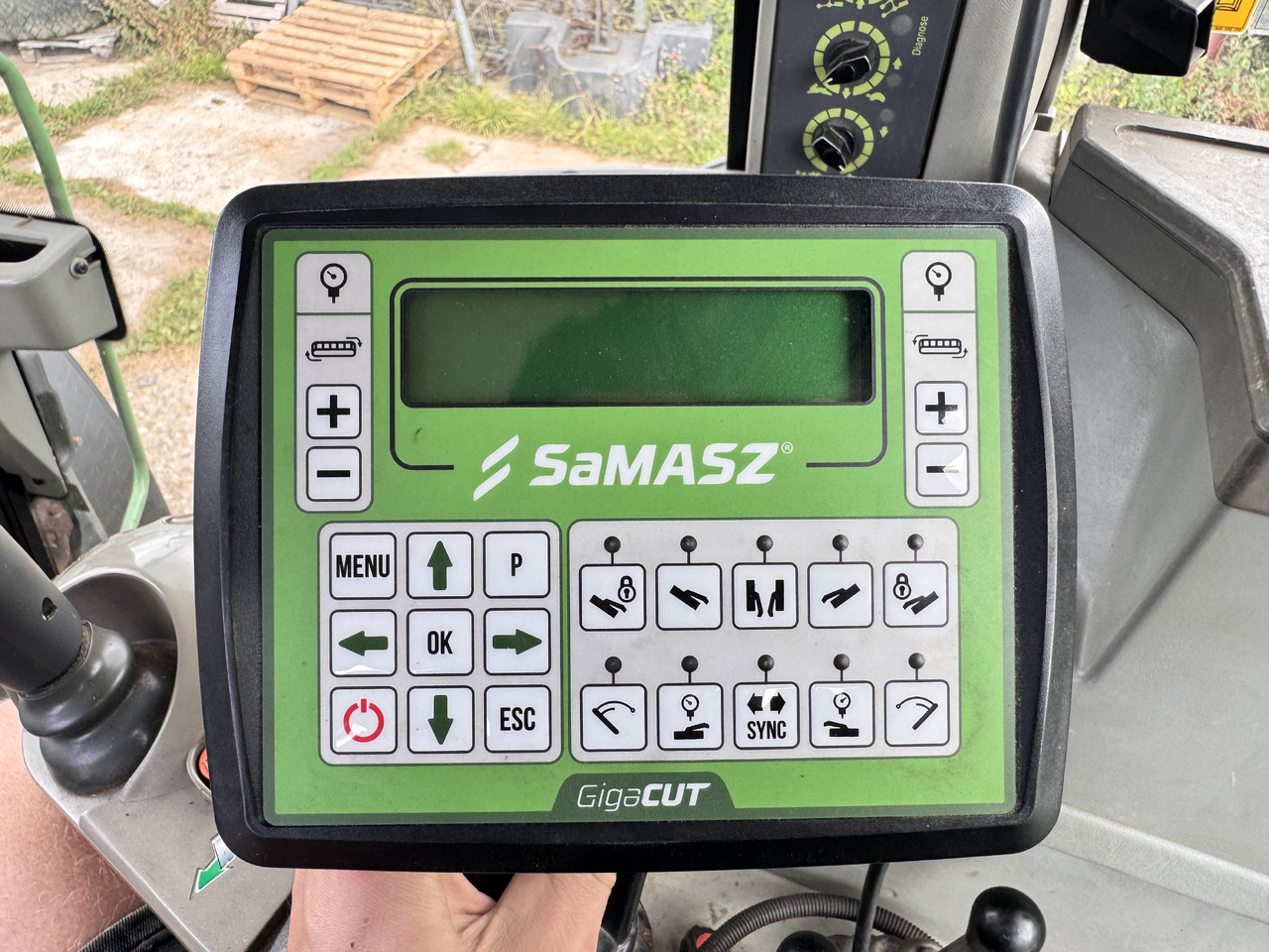 Maaimachine Samasz KDD 861 STH + KDF 341 S