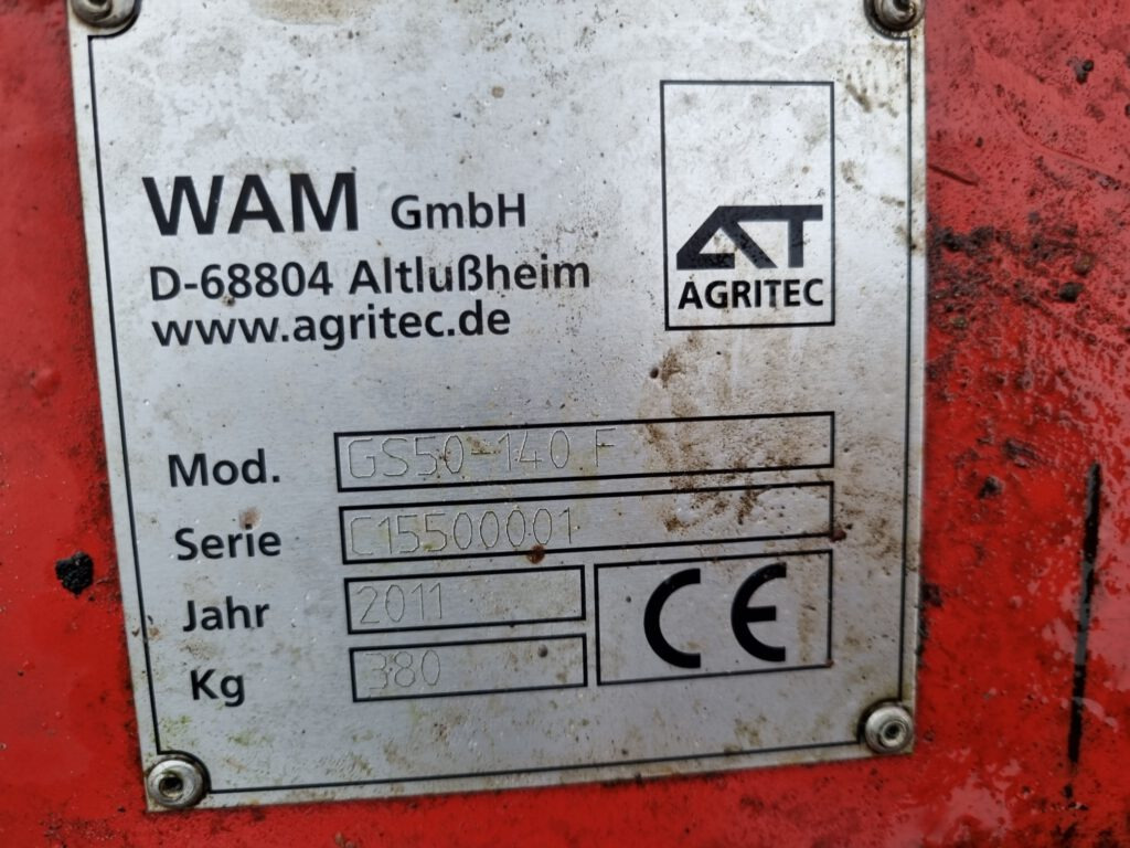 Maaimachine WAM GS50-140F mower