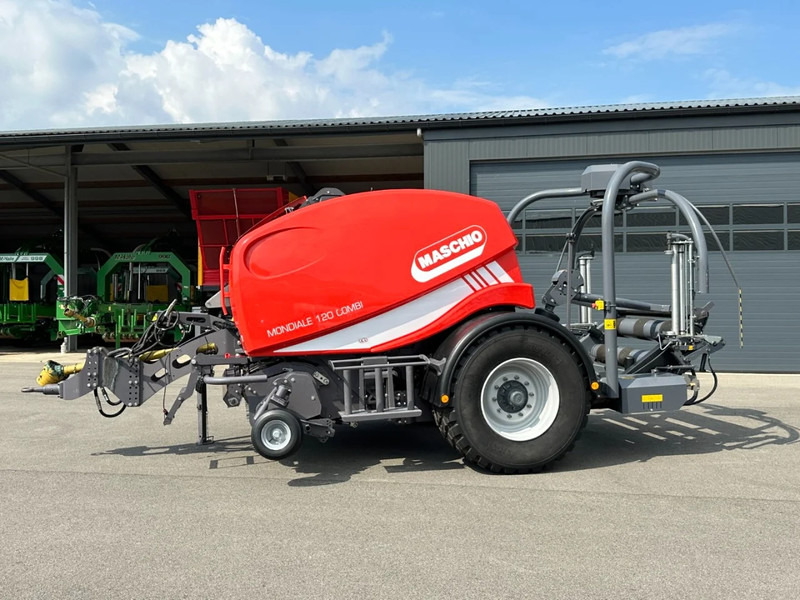 Landbouwmachine Maschio Mondiale 120 combi met foliebinding